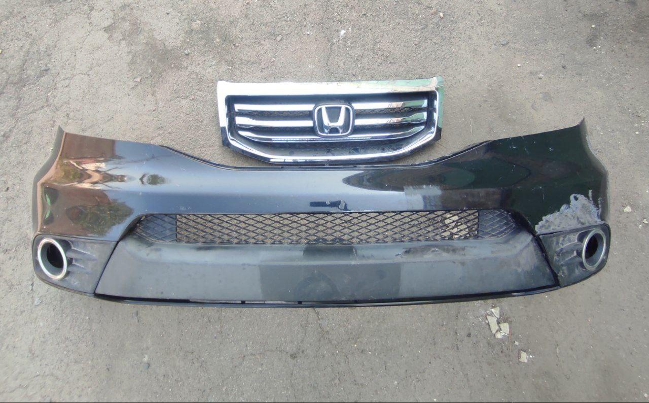 Бампер Honda Pilot комплектний 2012-2015 Задній Рестайлінг