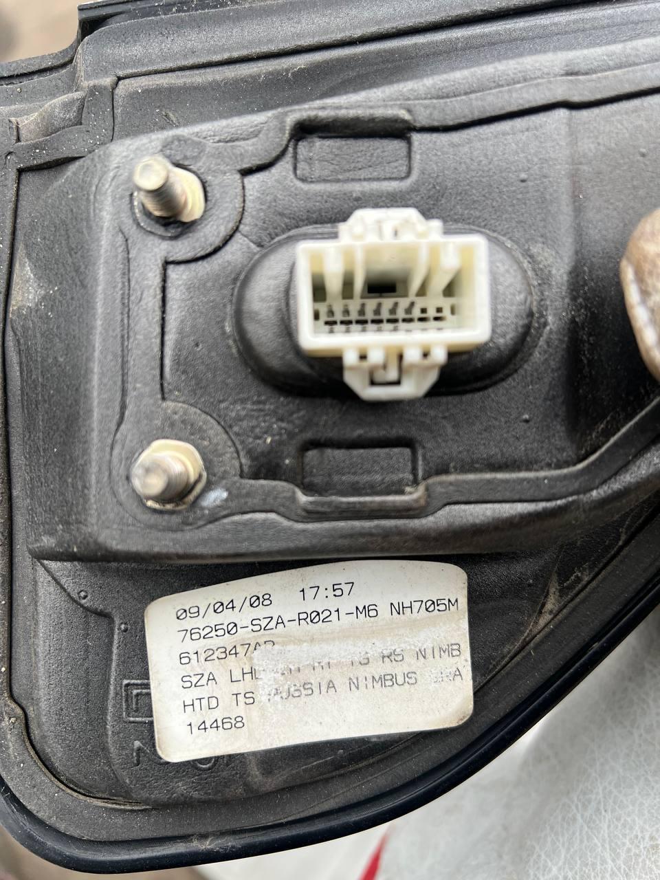 Дзеркало Honda Pilot 2008-2015 Ліве - Зображення 4