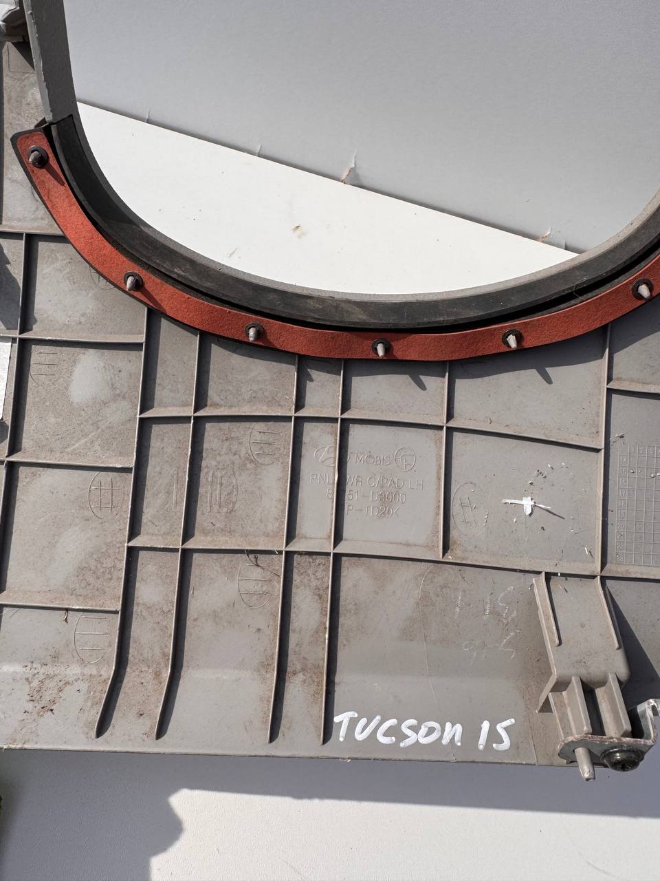 Бокова накладка торпедо (торцева), ліва Hyundai Tucson 2015-2021 84751-D7000 - Зображення 4