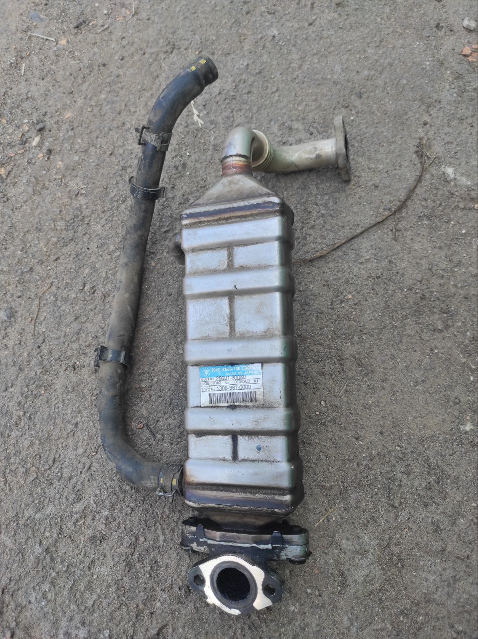 Радіатор системи EGR Toyota Land Cruiser Prado 120 3.0 D-4D 25601-30040