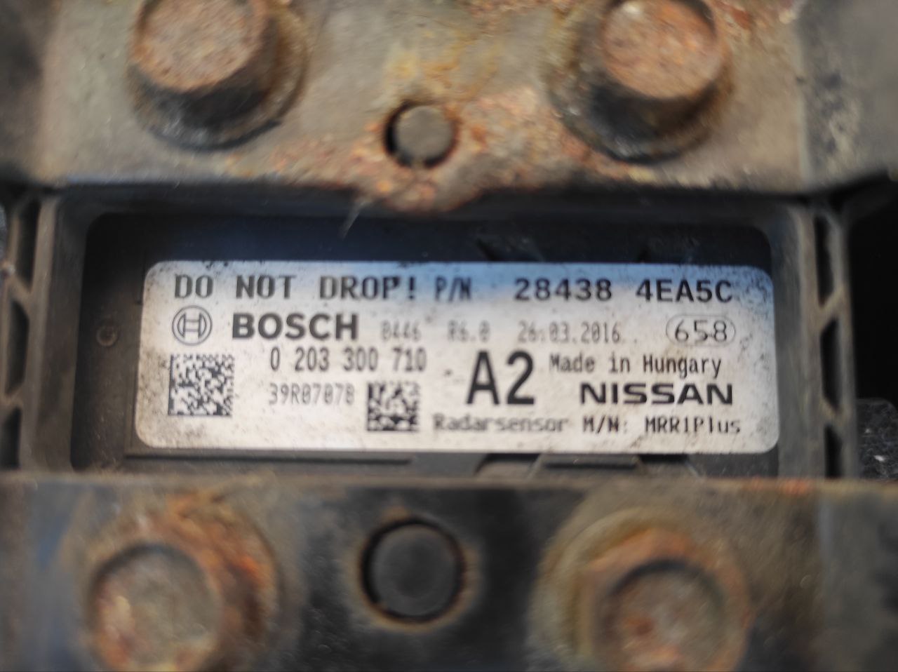 Дистронік (радар ACC) Nissan Qashqai J11 28438-4EA5C / Bosch 0203300710 - Зображення 2