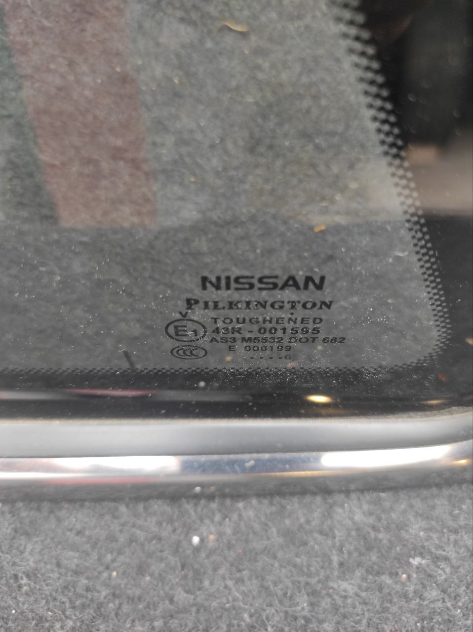 Задня ліва форточка Nissan Qashqai J11 / Rogue Sport 43R-001905 - Зображення 2