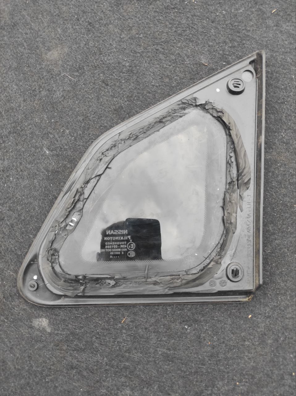 Задня ліва форточка Nissan Qashqai J11 / Rogue Sport 43R-001905 - Зображення 3