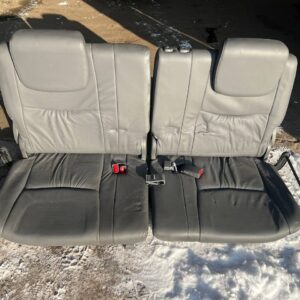 Сидіння третього ряду Toyota Land Cruiser Prado 120 сіра шкіра