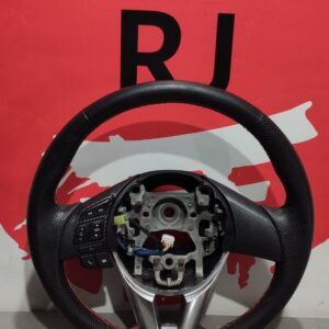 Рульове колесо (кермо) шкіряне з кнопками мультимедіа Mazda 3 BM / BN