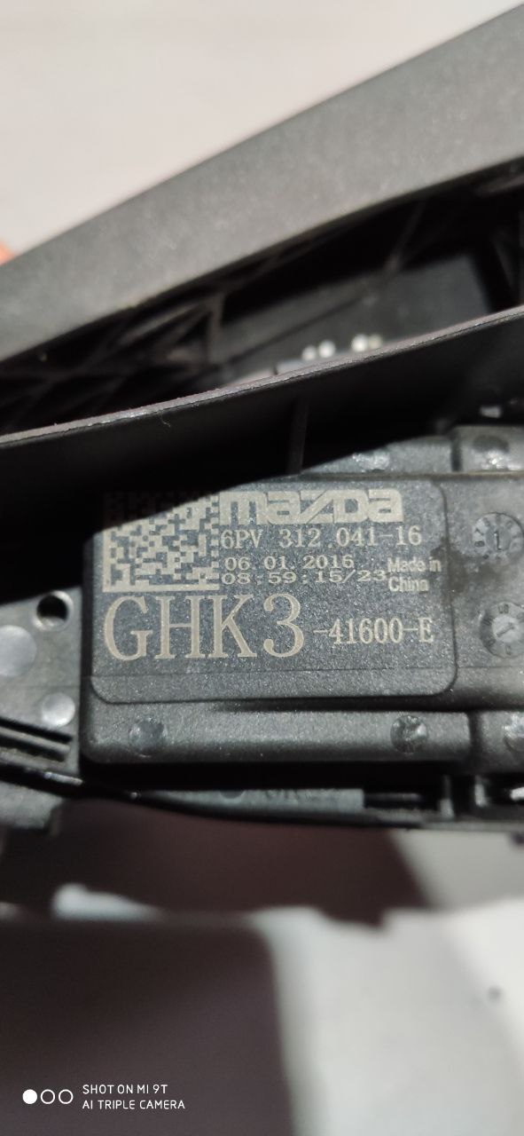 Педаль газу (електронна педаль акселератора) Mazda 3 BM / BN GHK3-41-600E - Зображення 5