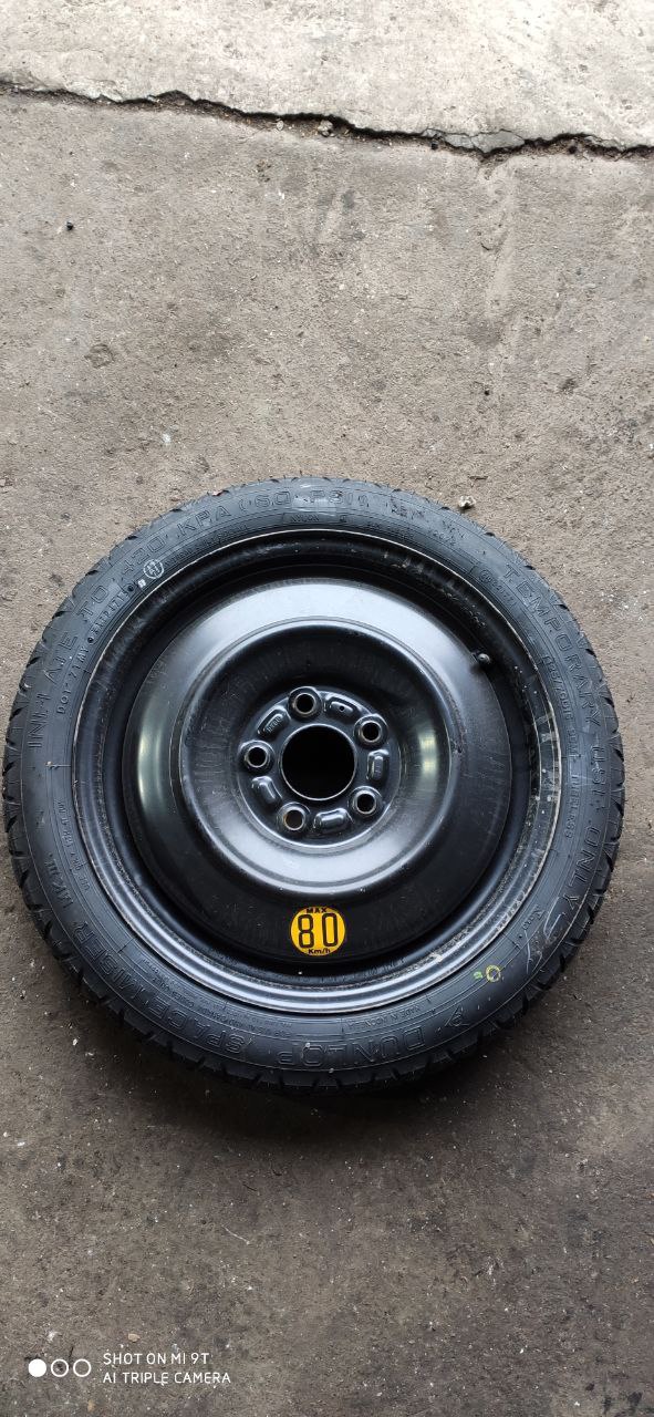 Запасне колесо (докатка) T125/70D16 96M Mazda 3 BM / BN - Зображення 4