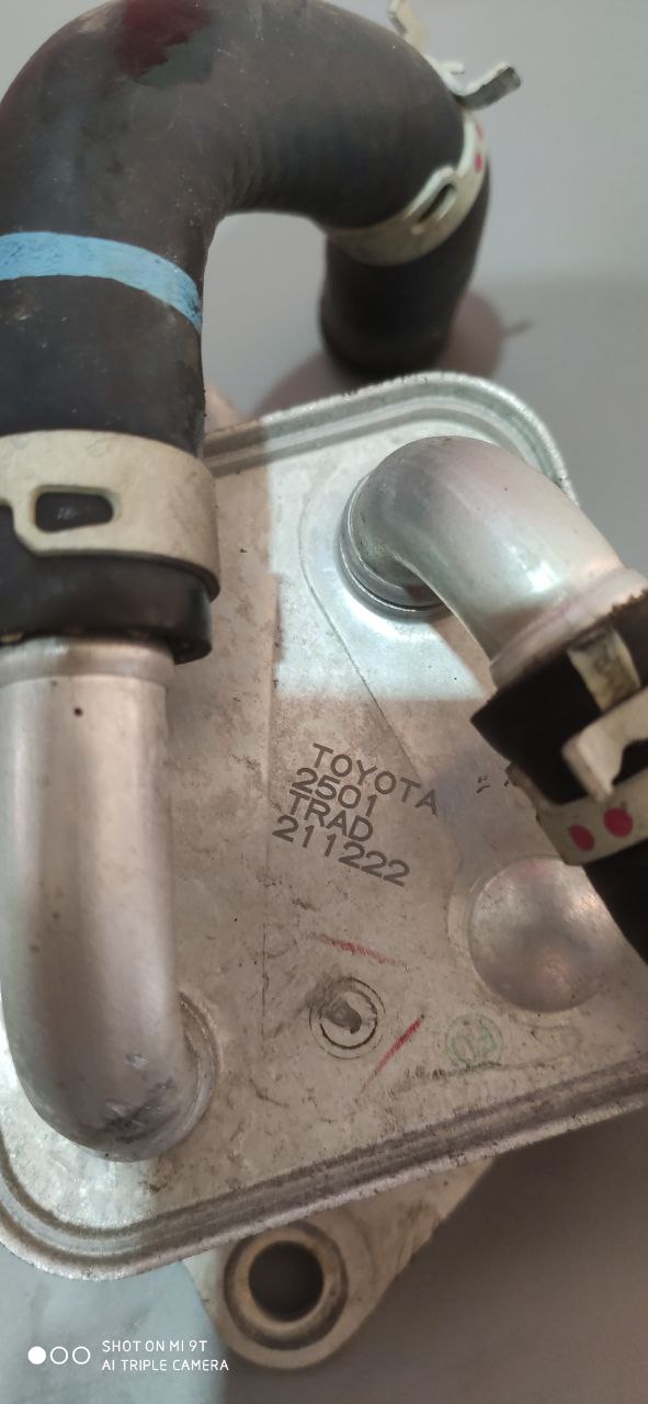 Теплообмінник масла двигуна Toyota RAV4 XA50 2.5 2019-2024 25011-25010 - Зображення 4
