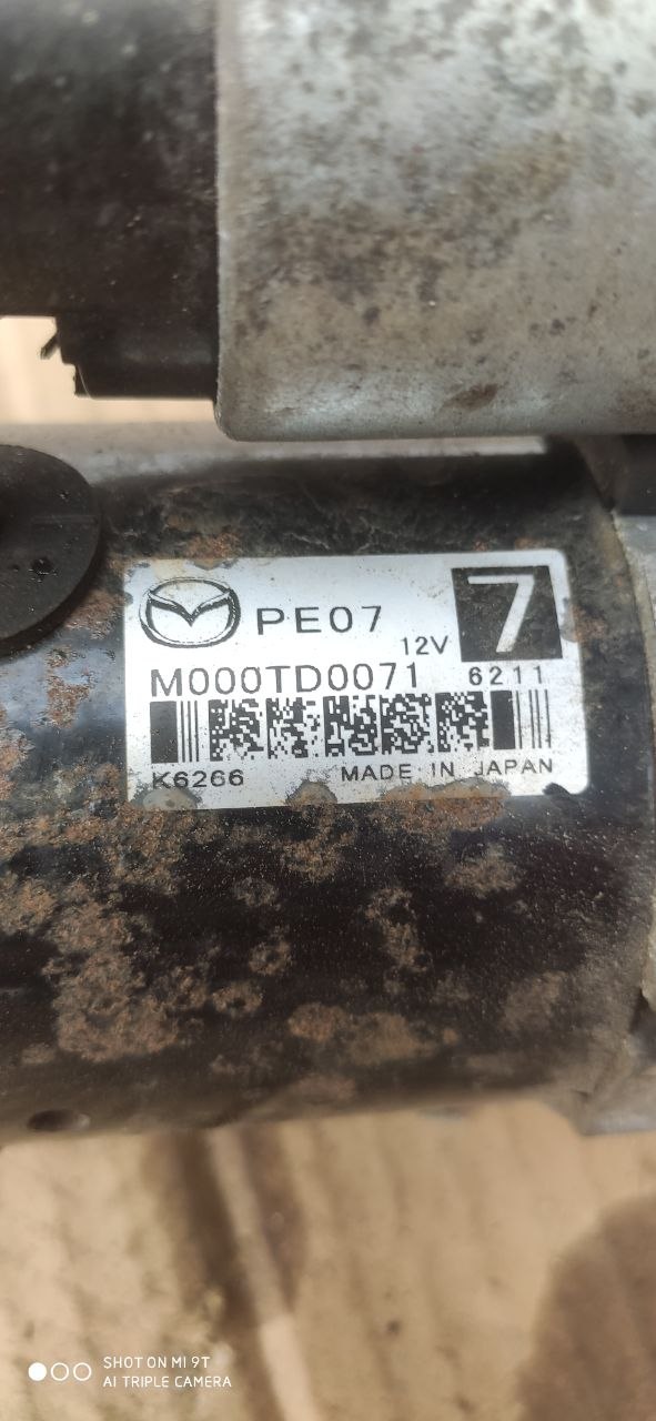Стартер Mazda 3 BM / BN 1.5 PE07 M000TD0071 - Зображення 3