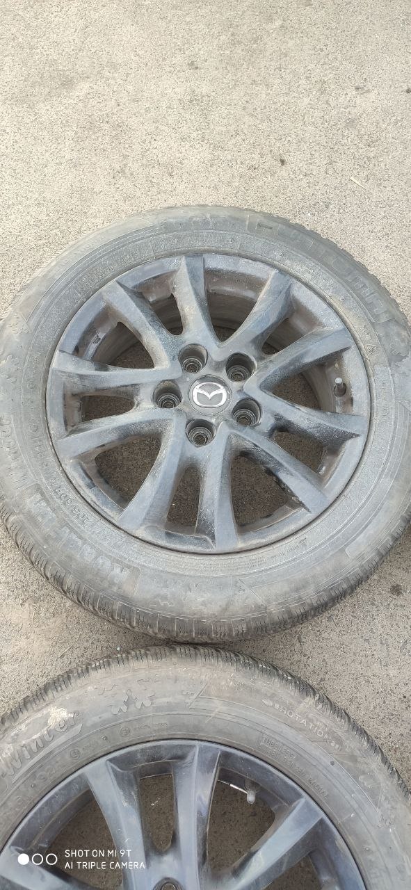 Диски R16 5x114.3 з шинами 205/60 R16 Mazda 3 BM / BN - Зображення 5
