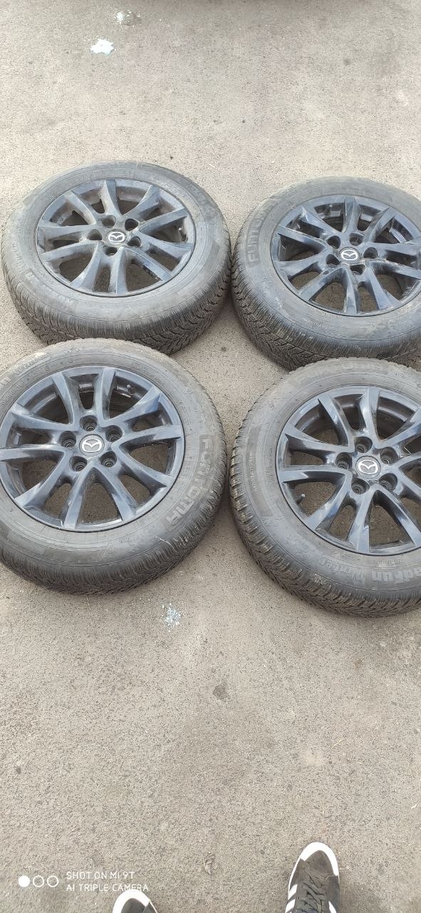 Диски R16 5x114.3 з шинами 205/60 R16 Mazda 3 BM / BN - Зображення 2