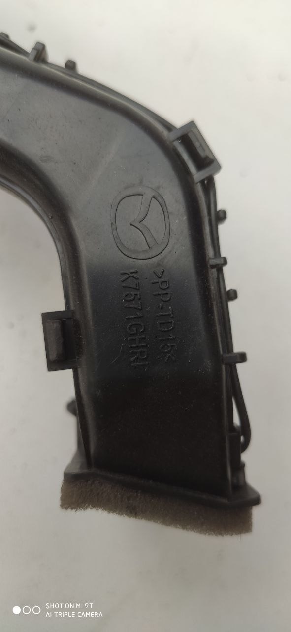 Датчик температури салону з трубкою аспіратора Mazda 3 BM / BN OEM KD47-61-757 - Зображення 5