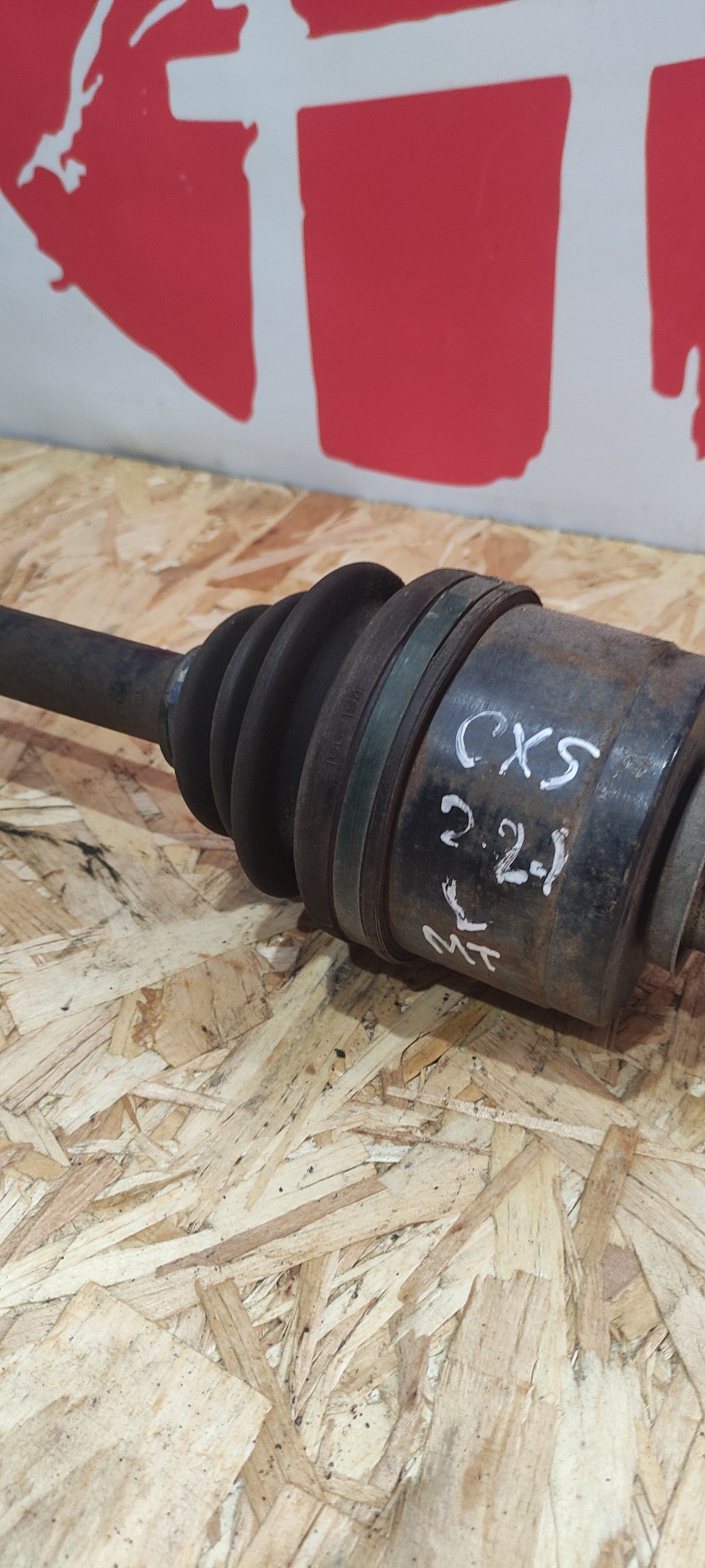 Піввісь передня ліва Mazda CX-5 2.2 дизель МКПП SH01-25-600 - Зображення 3