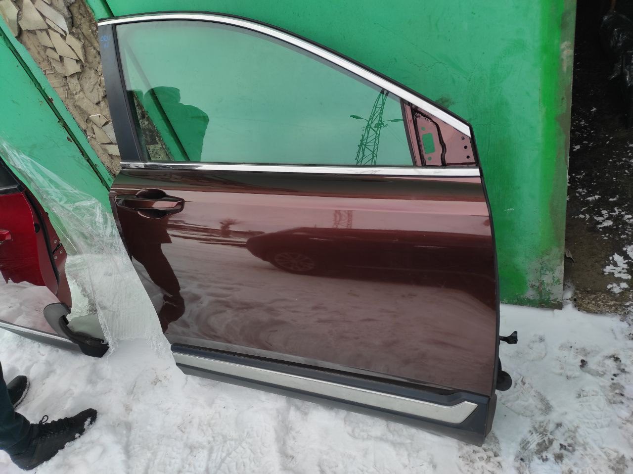 Передні праві двері Honda CR-V 67010-TLA-A00ZZ у зборі - Зображення 7