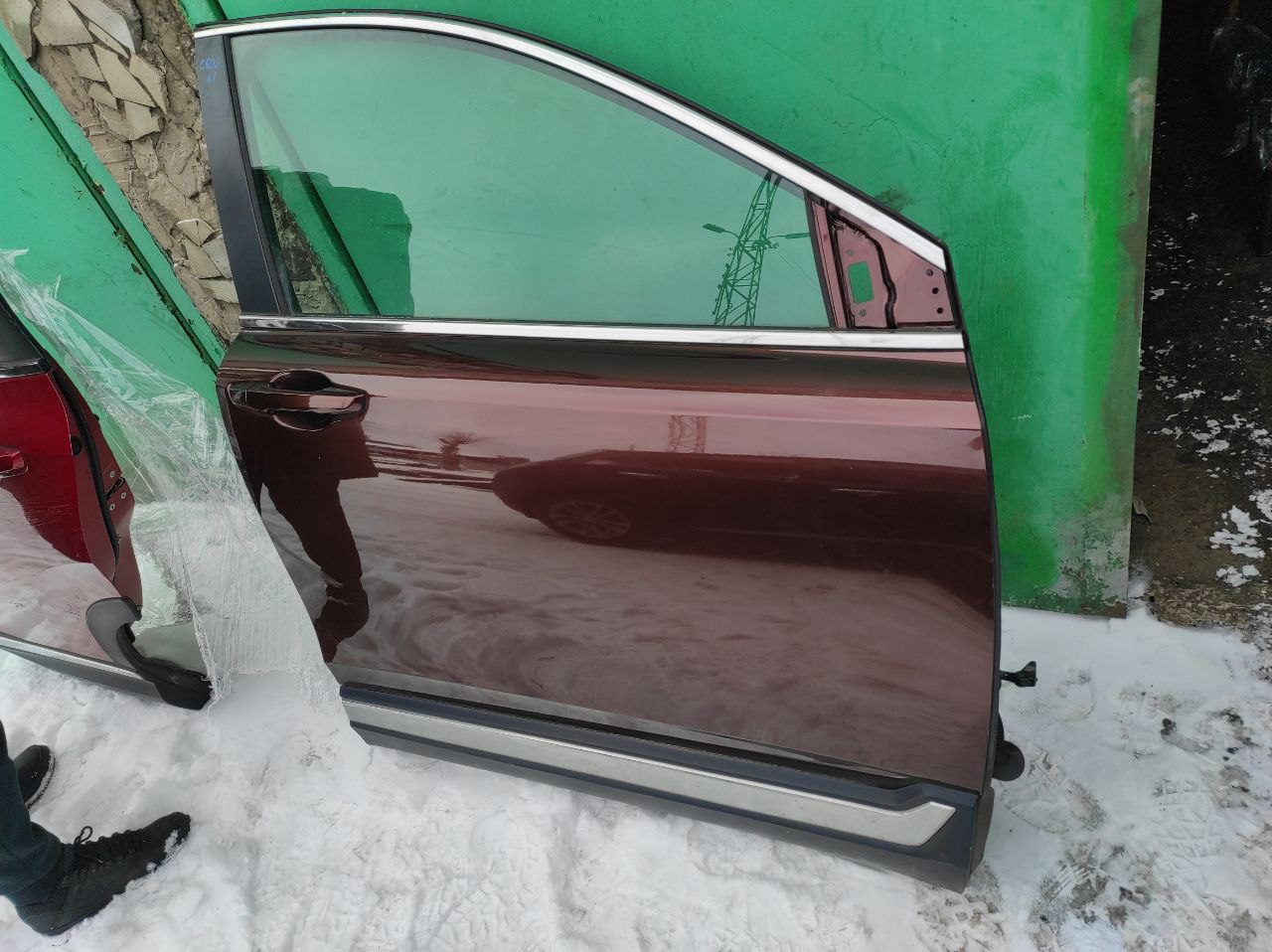 Передні праві двері Honda CR-V 67010-TLA-A00ZZ у зборі - Зображення 9