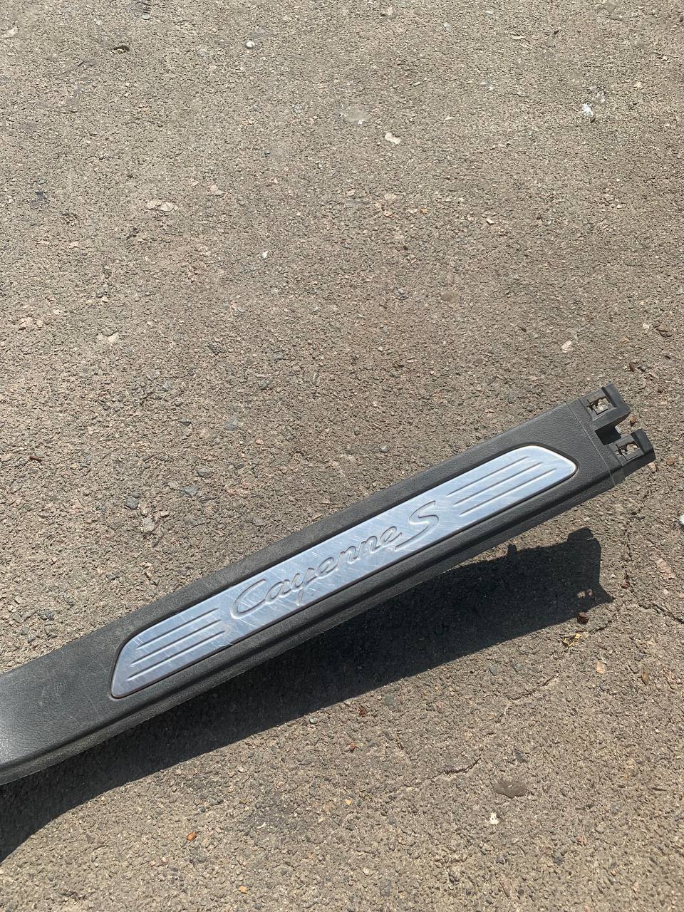 Накладка порога передня ліва Porsche Cayenne S 7P0853369B 82V - Зображення 7