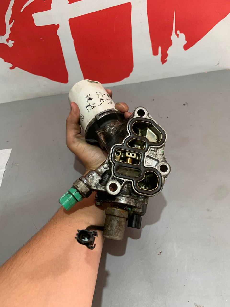 Корпус масляного фільтра Acura MDX 2 покоління 15810-RYE-A01 - Зображення 4